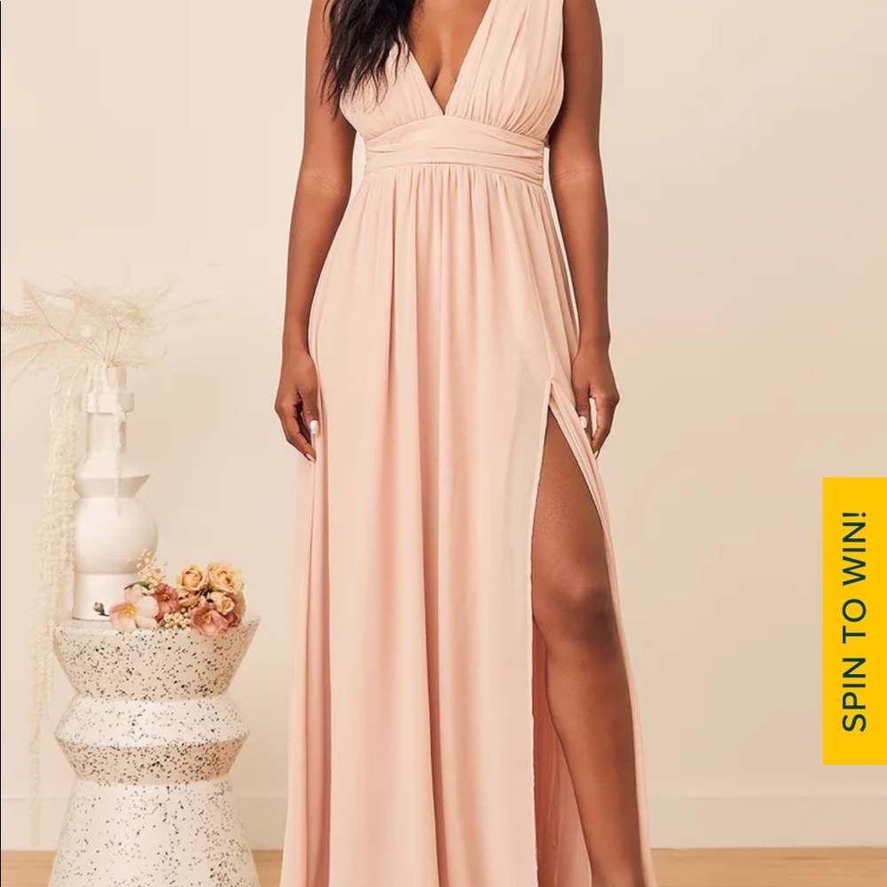 Lulus heavenly hues maxi dress
